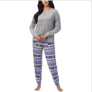 Nautical Women’s 2 Piece Sleepwear Pajamas Loungewear Jogger Medium NWT SOFT